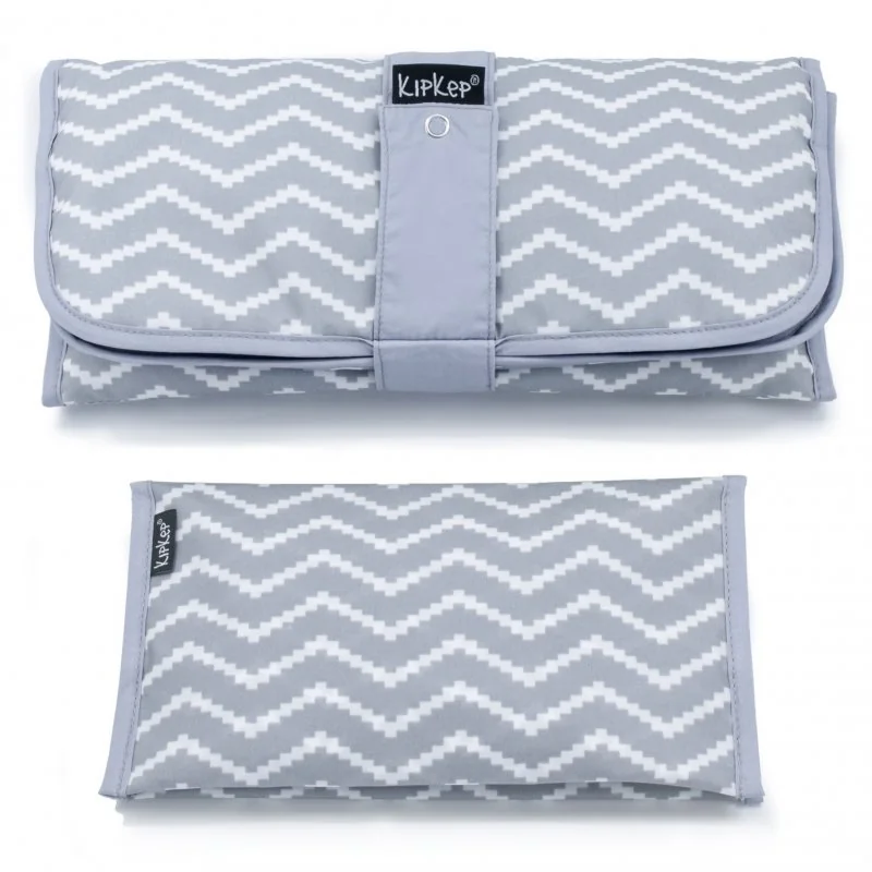 KipKep přebalovací set NAPPER COMBI-SET Silver Grey (bavlna)