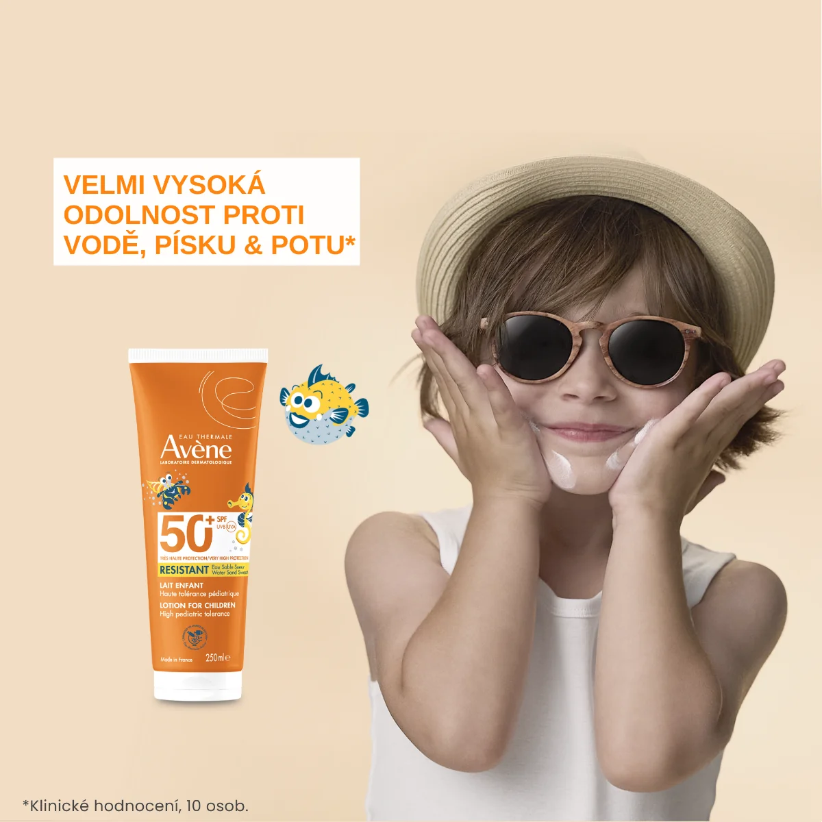 Avène Sun Mléko pro děti SPF50+ 250 ml