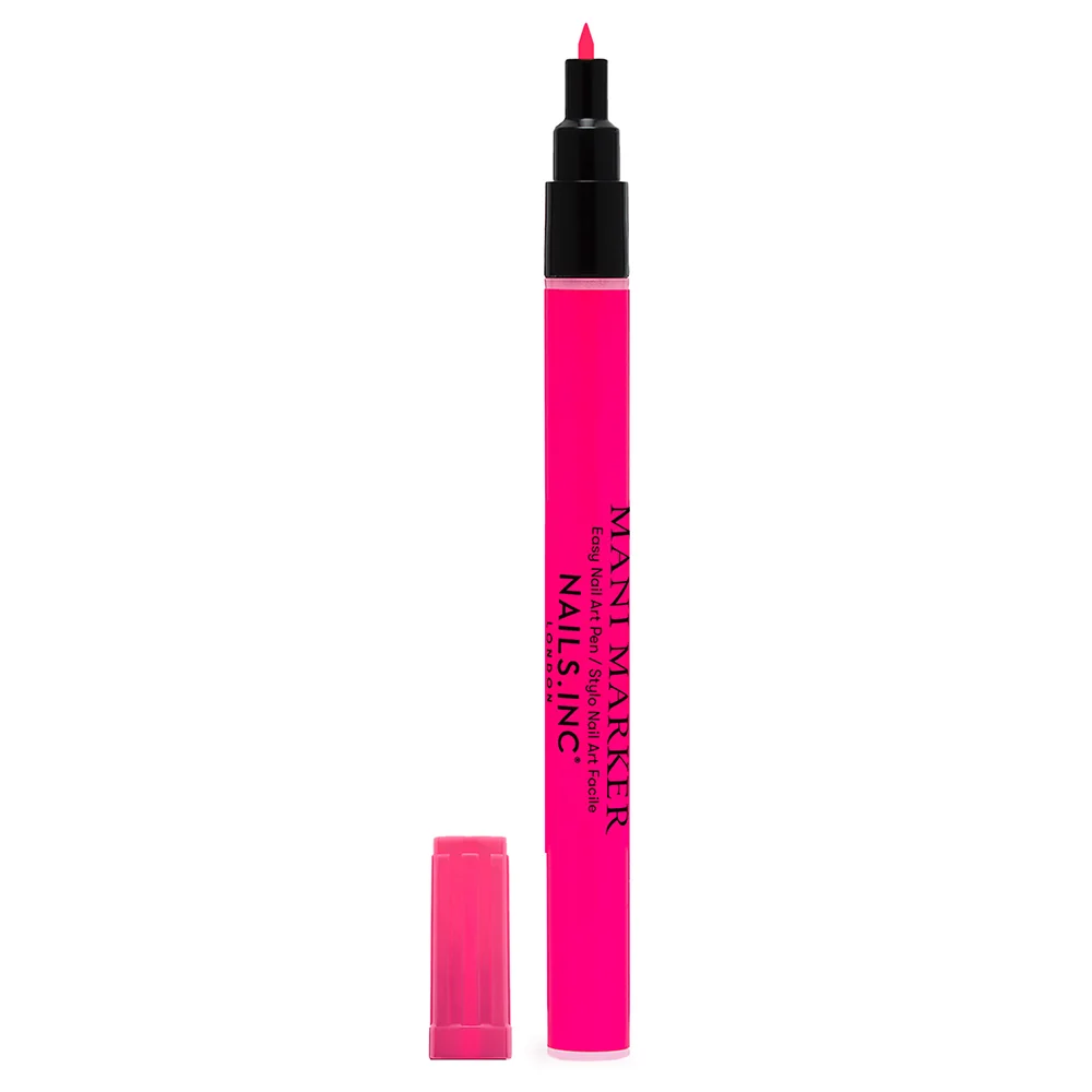 Nails Inc. Mani Marker Neon Pink pero na nehty 14 ml