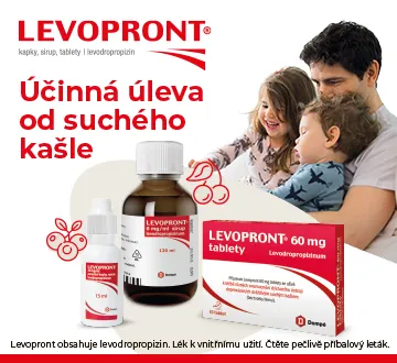 Levopront – účinná úleva od suchého kašle