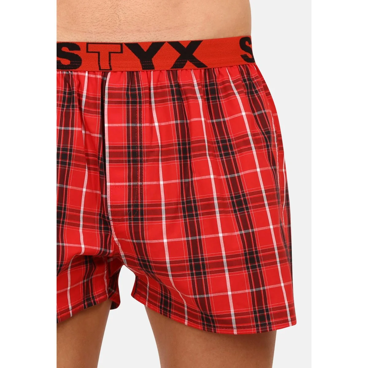 Styx Pánské trenky sportovní guma vícebarevné (B931) XXL