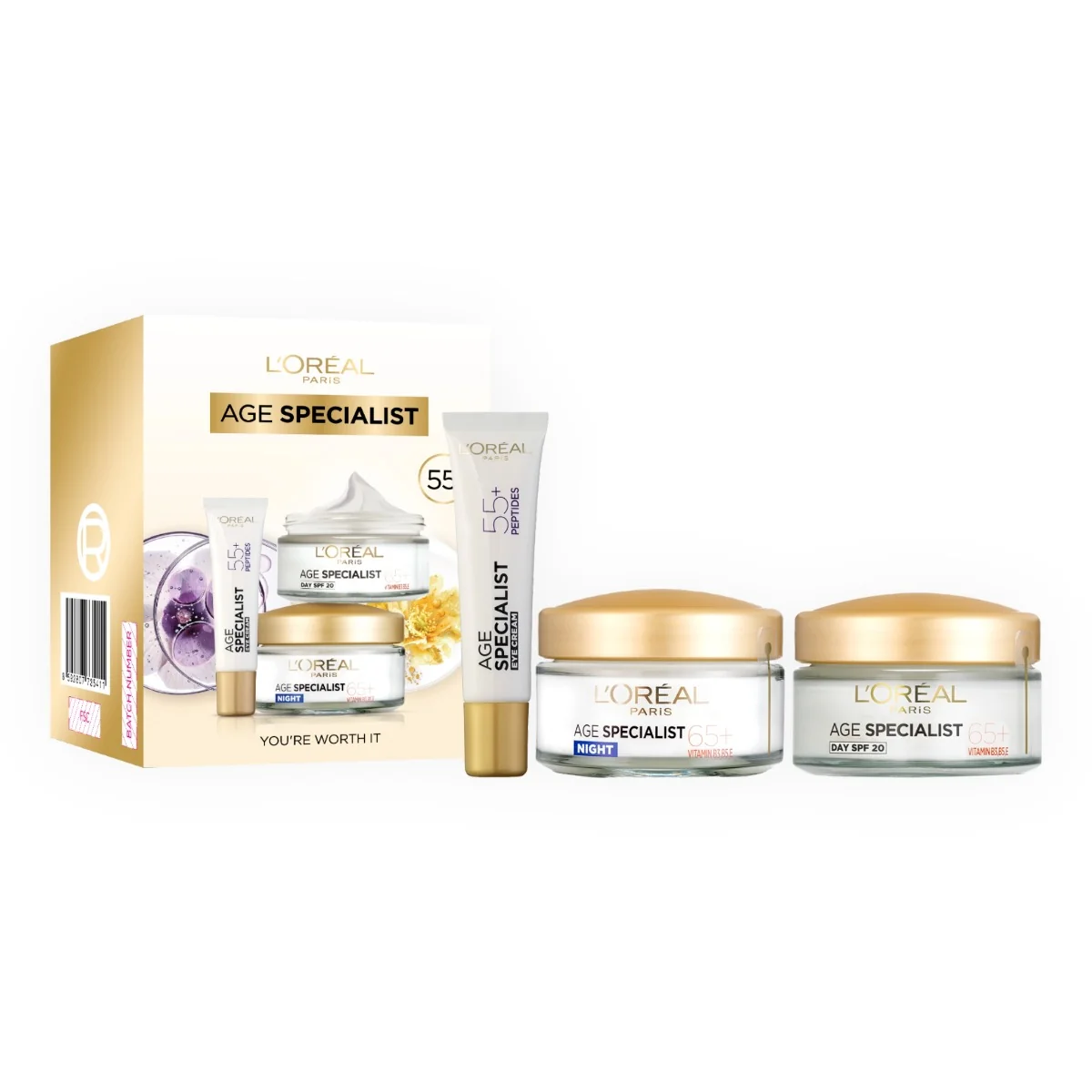 L'Oréal Paris Age Specialist 55+ dárková sada 3 ks