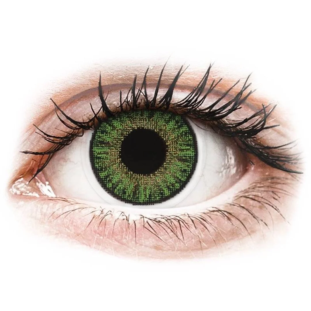 TopVue Color - dioptrické jednodenní (10 čoček) Green 608231_13861775