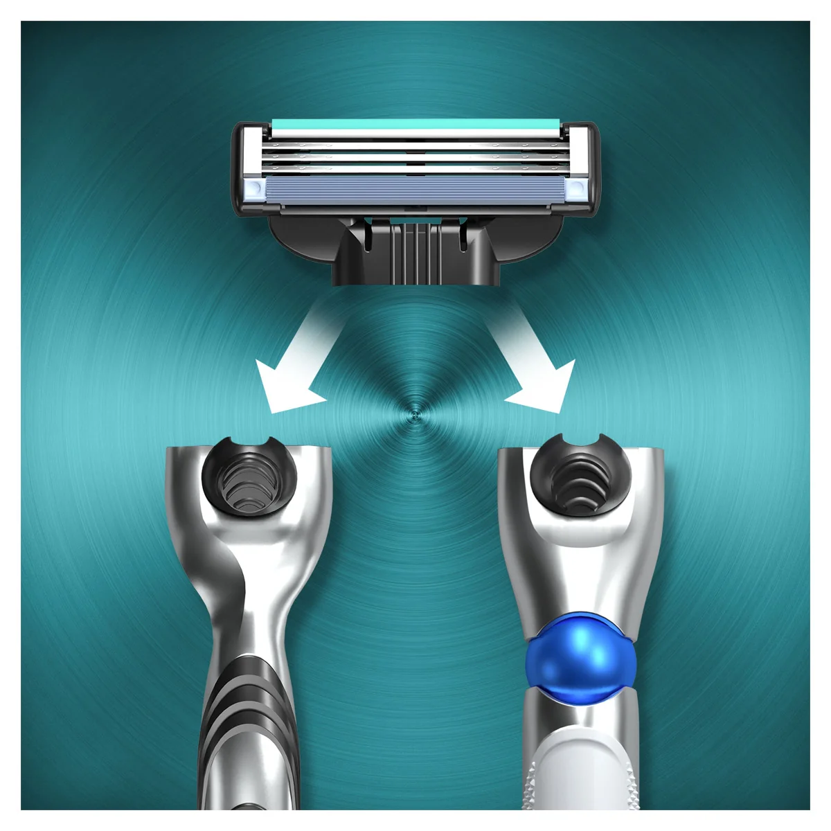 Gillette Mach3 náhradní hlavice 5 ks