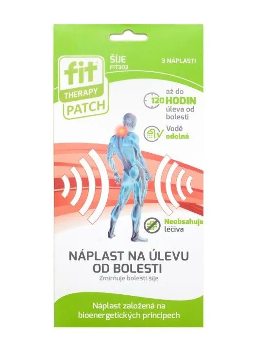 FIT Therapy Náplast na šíji 3 ks