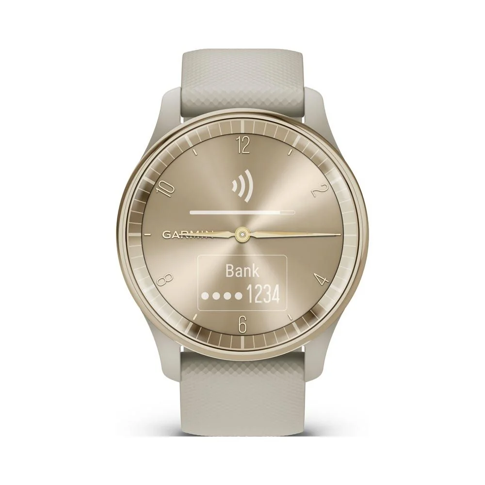 Garmin Vivomove Trend chytré hodinky French Grey Silic
