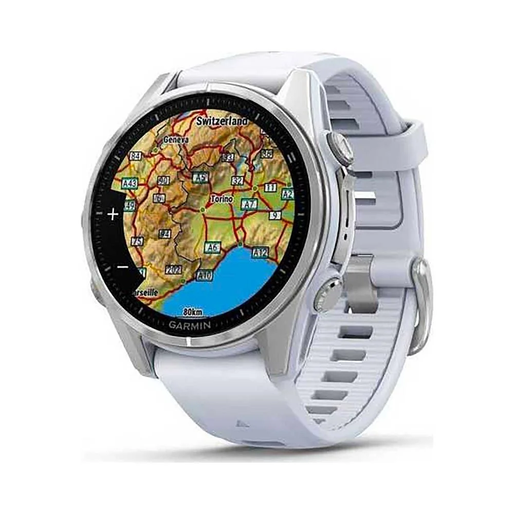 Garmin Fenix 8 43 mm AMOLED chytré hodinky Silver
