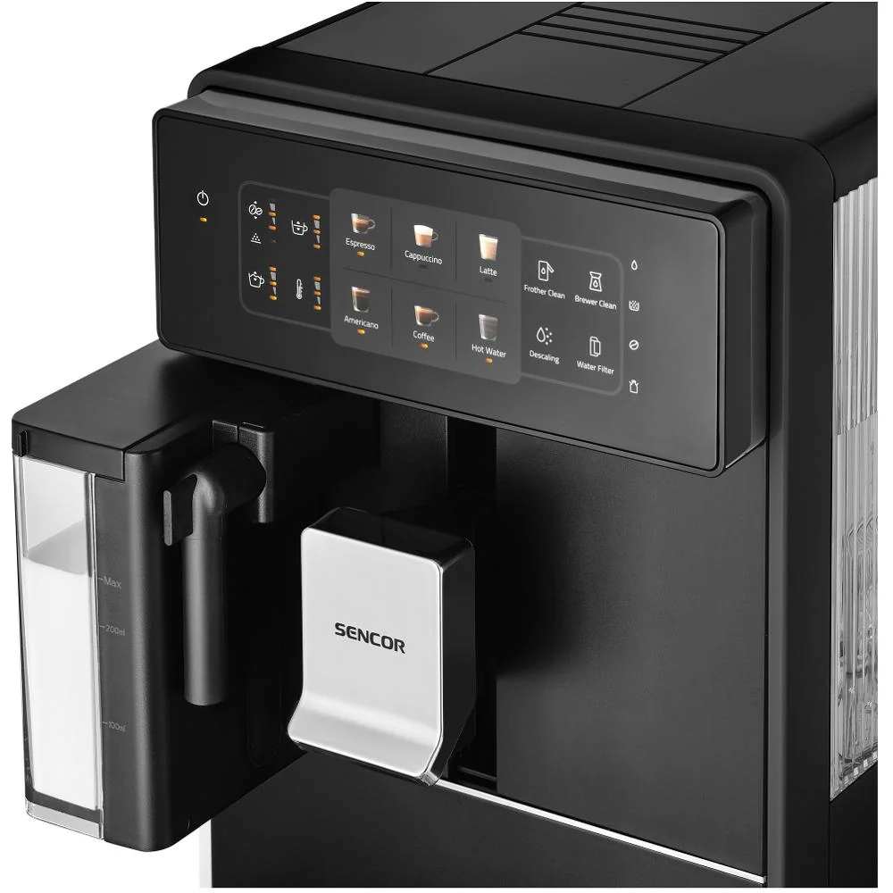 SENCOR SES 9300BK Espresso automatický kávovar černý