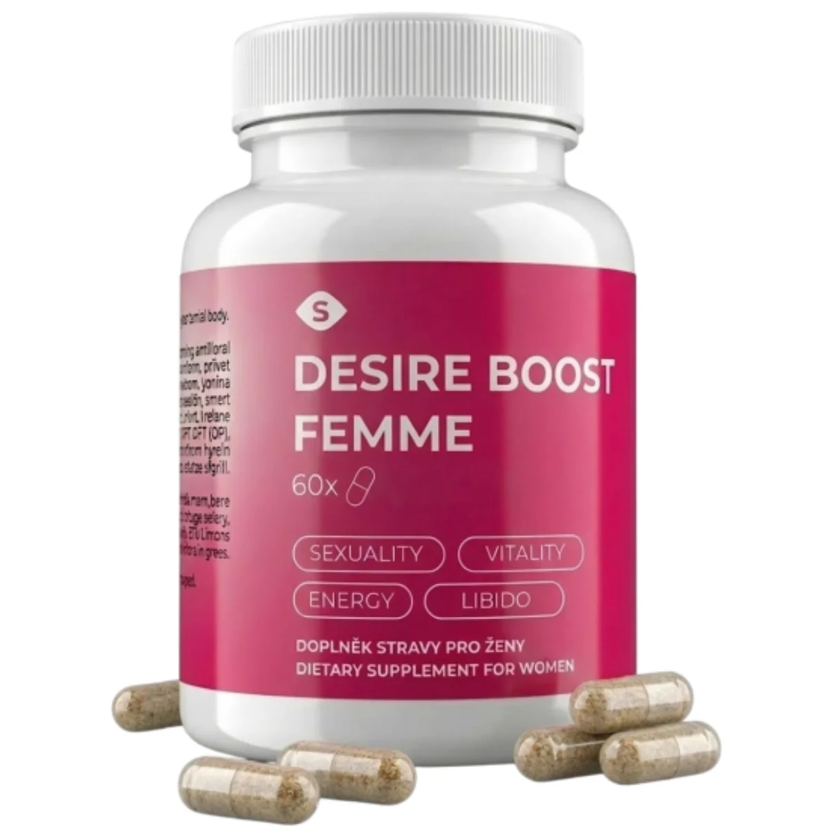 Sexy Elephant Desire Boost Femme – doplněk stravy pro ženy (60 kapslí)