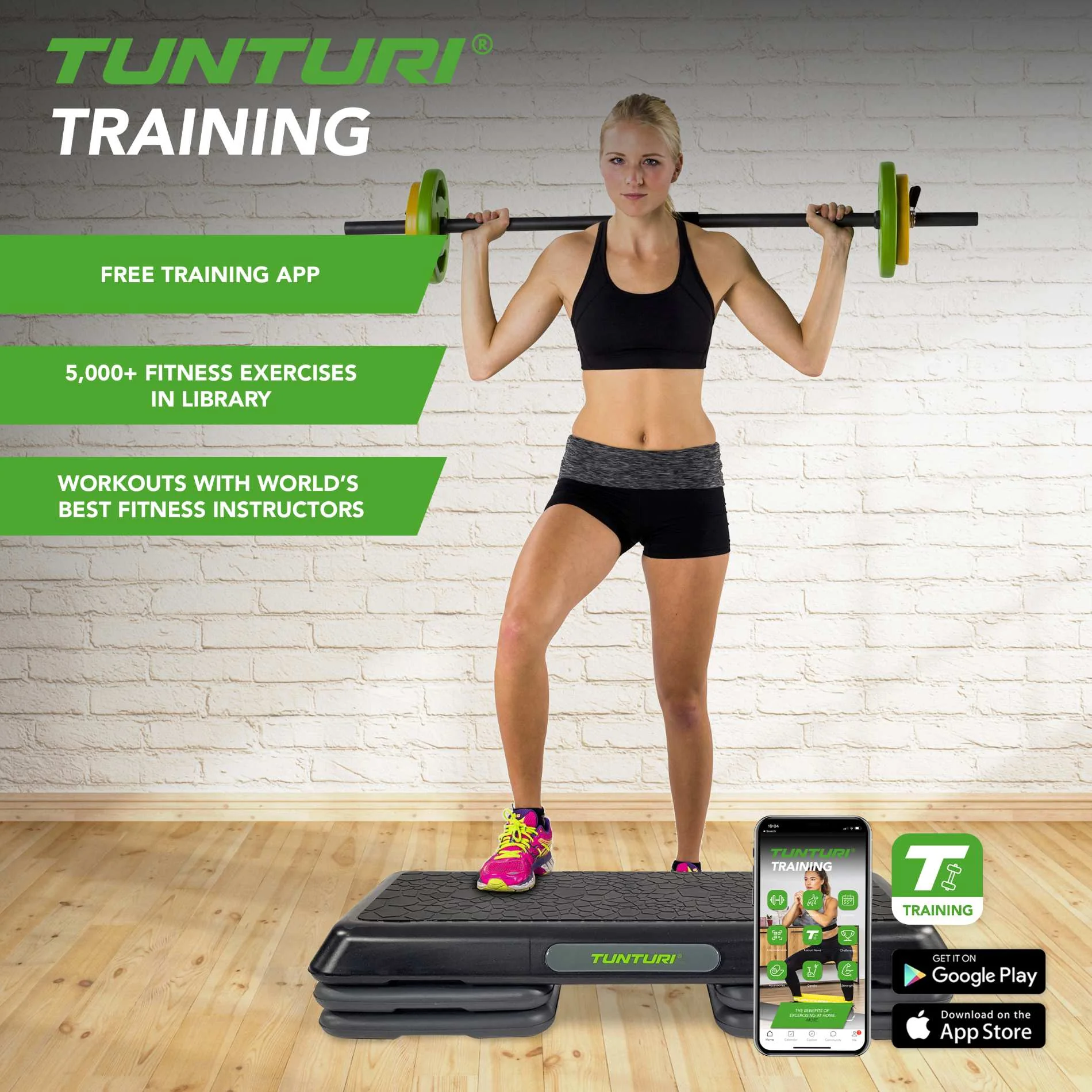 Tunturi Step na aerobic Aerobic Power Step