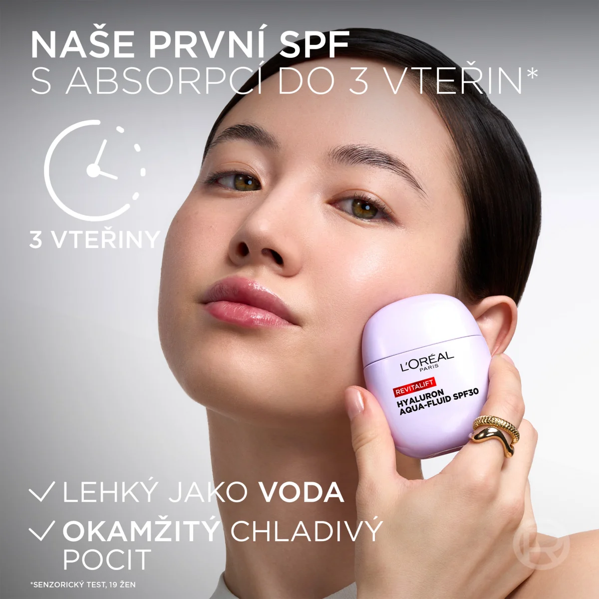 Loréal Paris Revitalift Filler SunPod Aqua Fluid s kyselinou hyaluronovou & SPF30 40 ml