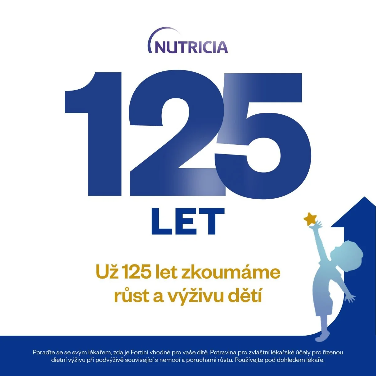 Fortini Pro děti s vlákninou Čokoláda 200 ml