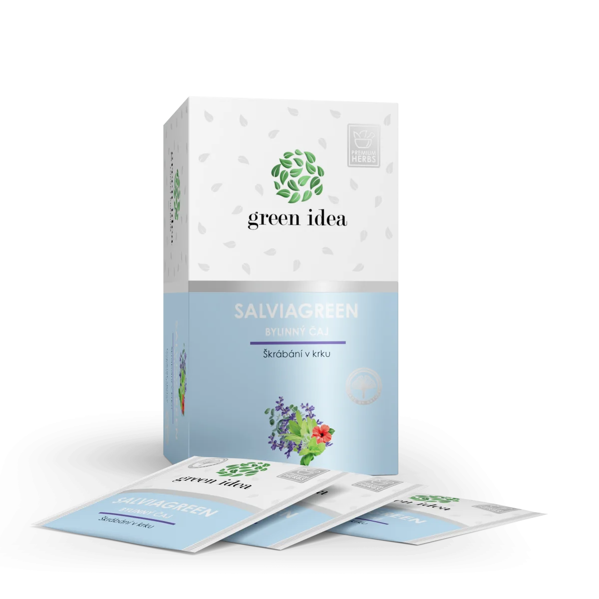 Green idea Salviagreen bylinný čaj 20x1,5 g