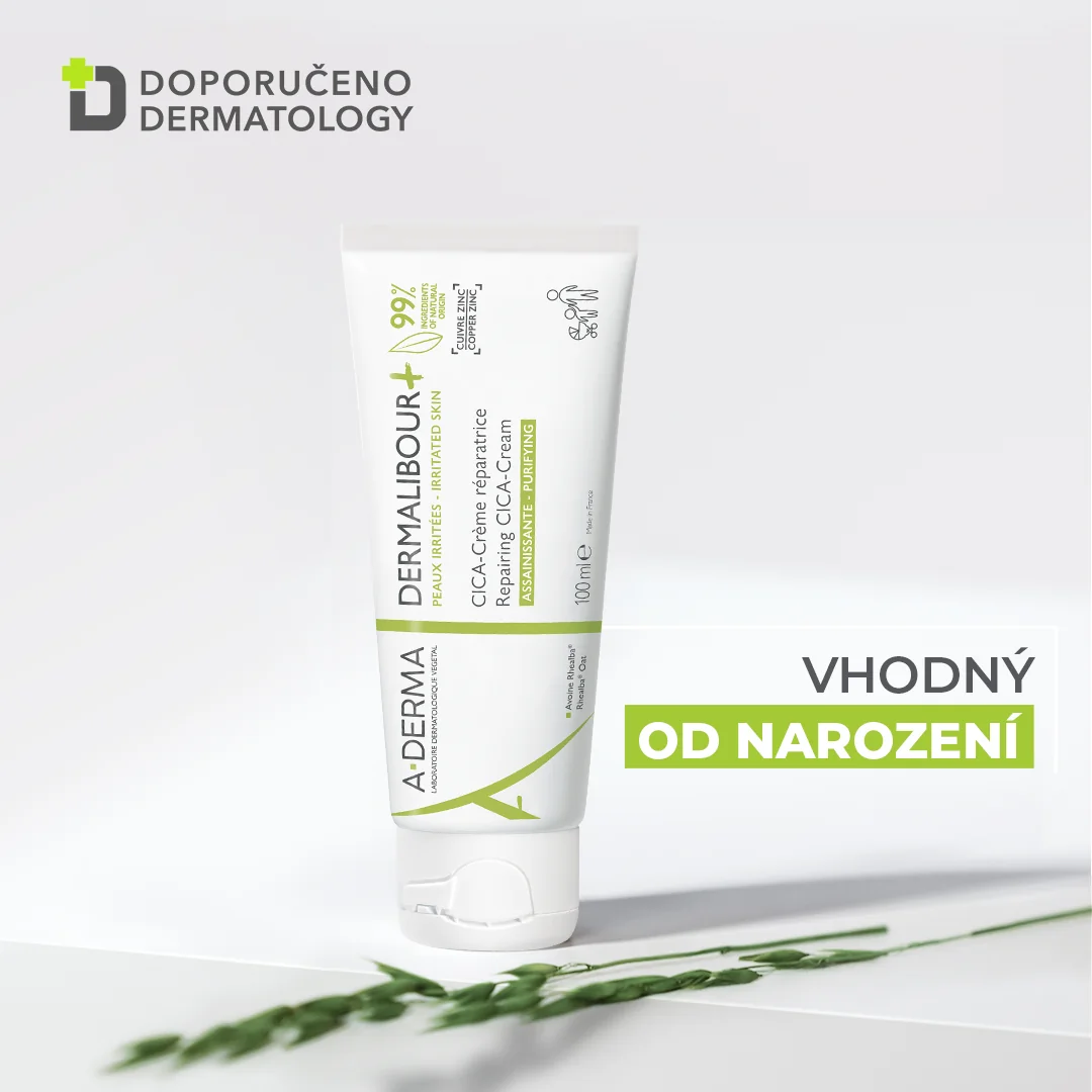 A-Derma Dermalibour+ reparační CICA-Krém 100 ml