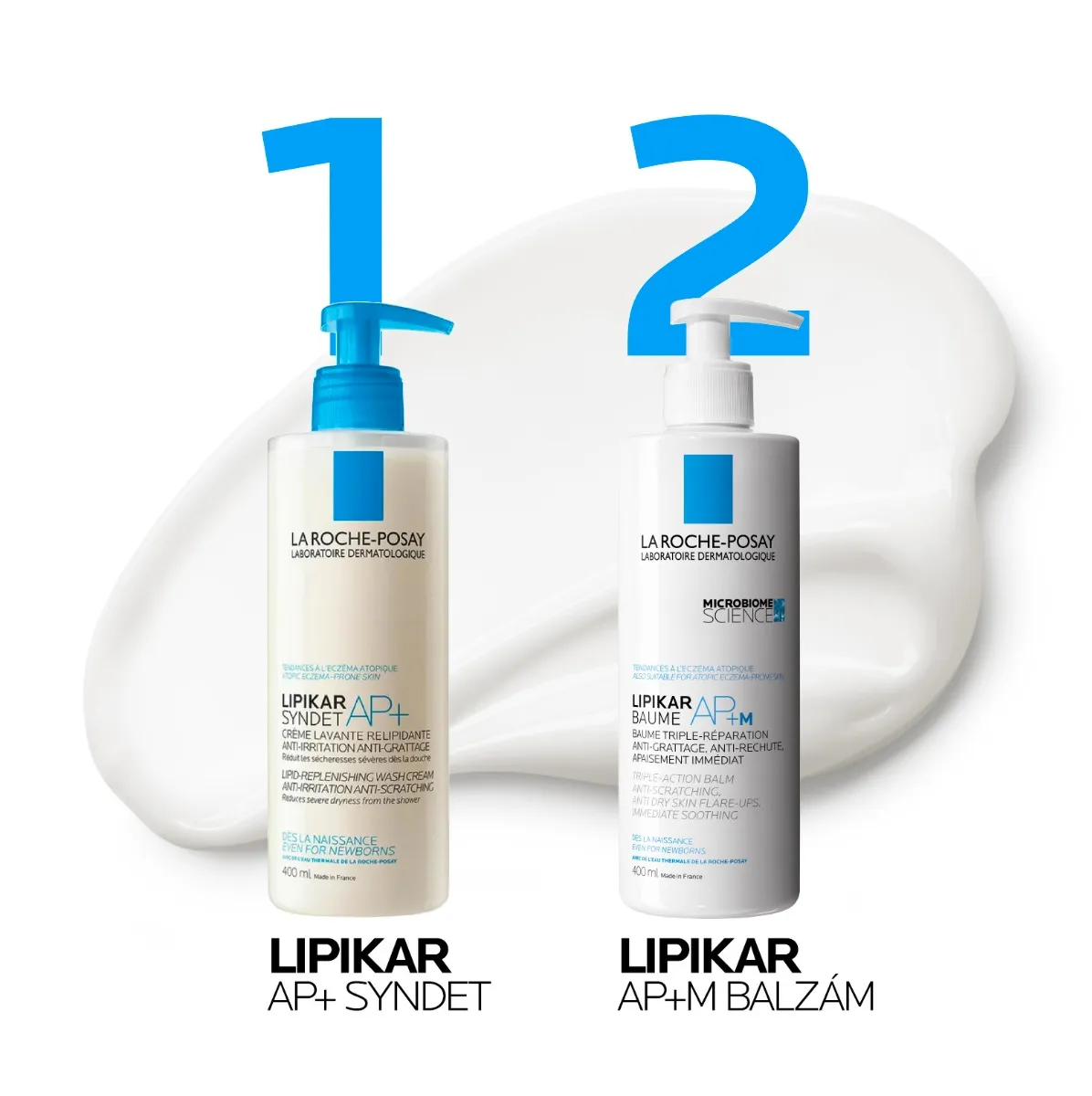 La Roche-Posay Lipikar Baume AP+M relipidační balzám 400 ml