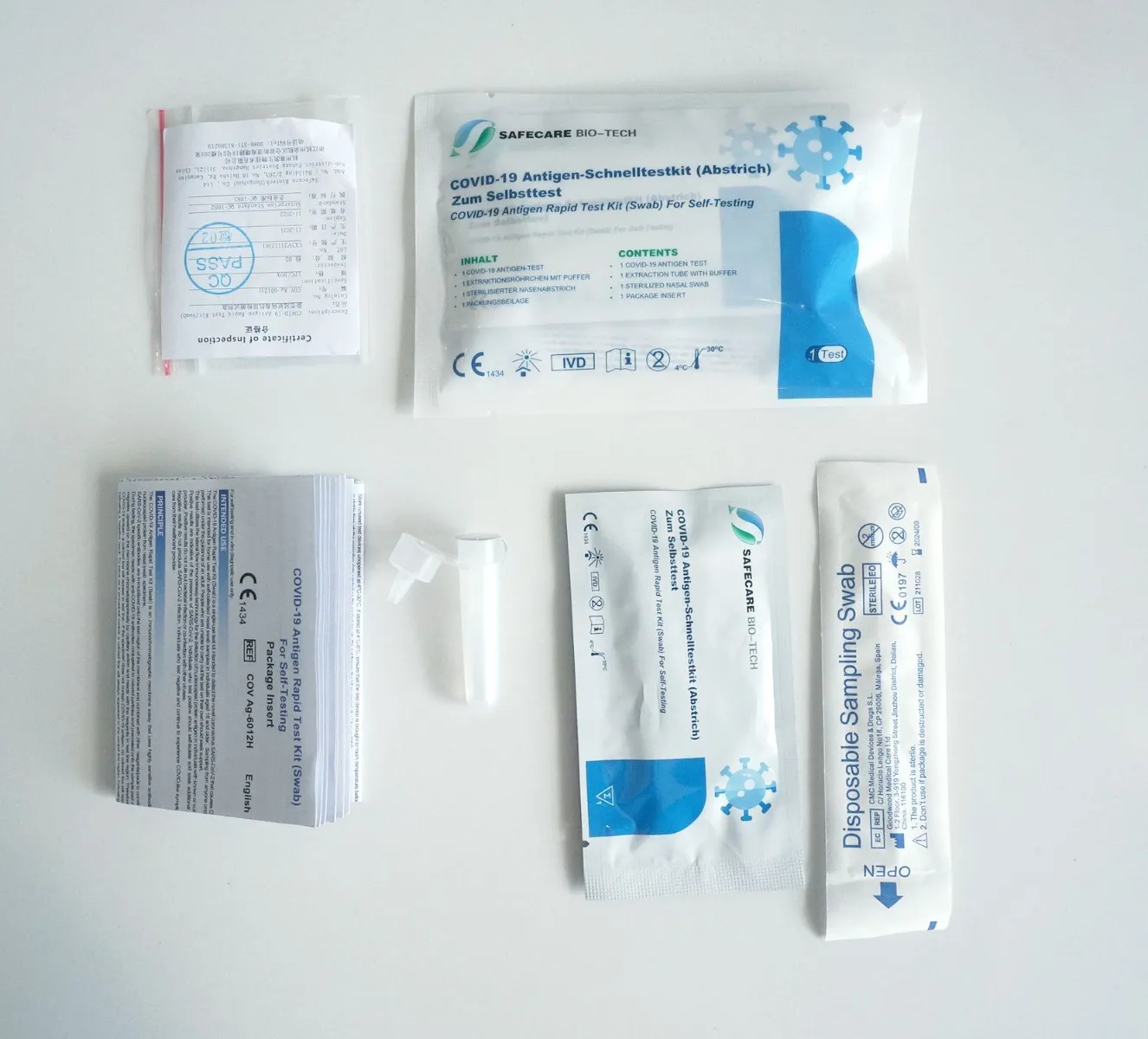 SAFECARE COVID-19 Antigen Rapid Test 1 ks