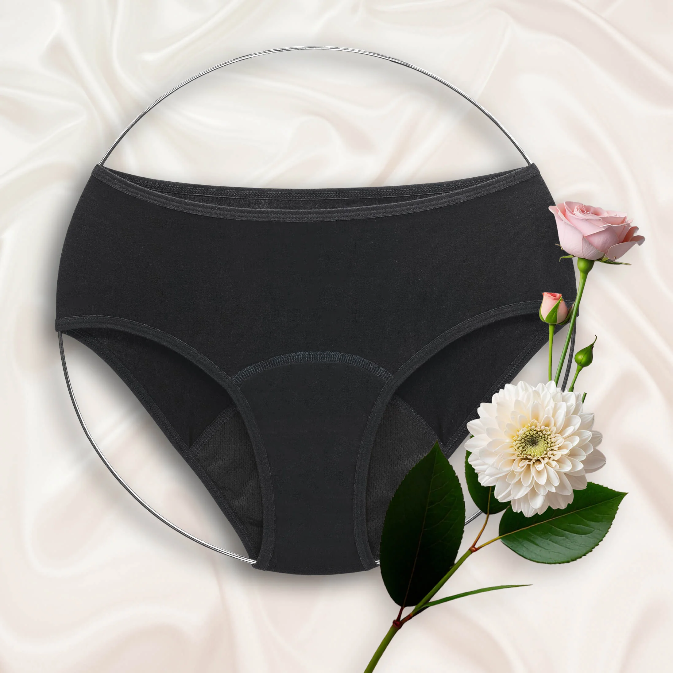 Repetky Menstruační kalhotky, vysoké, pro silnou menstruaci XL