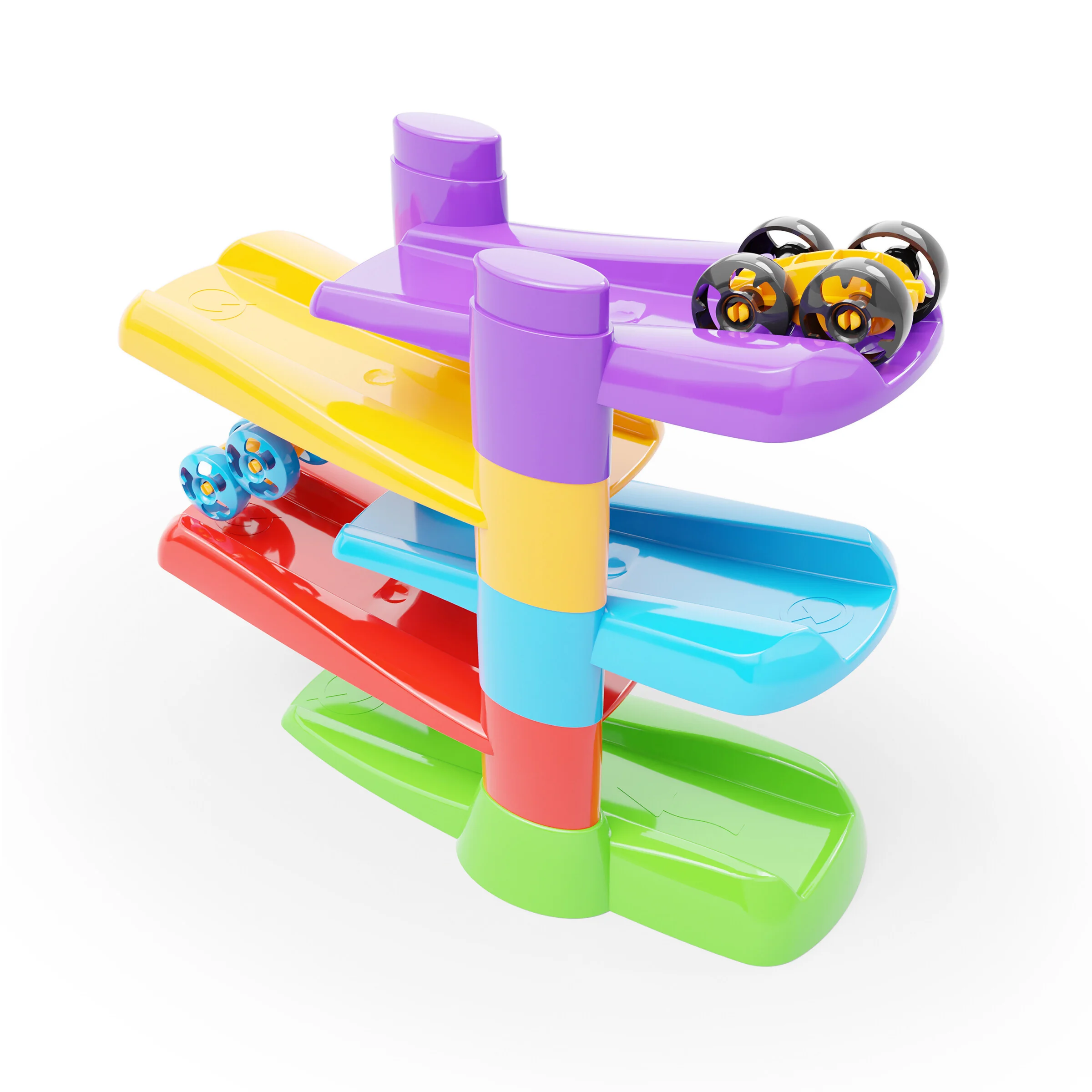 Quercetti Flip Car Race Track - Překlápěcí autodráha