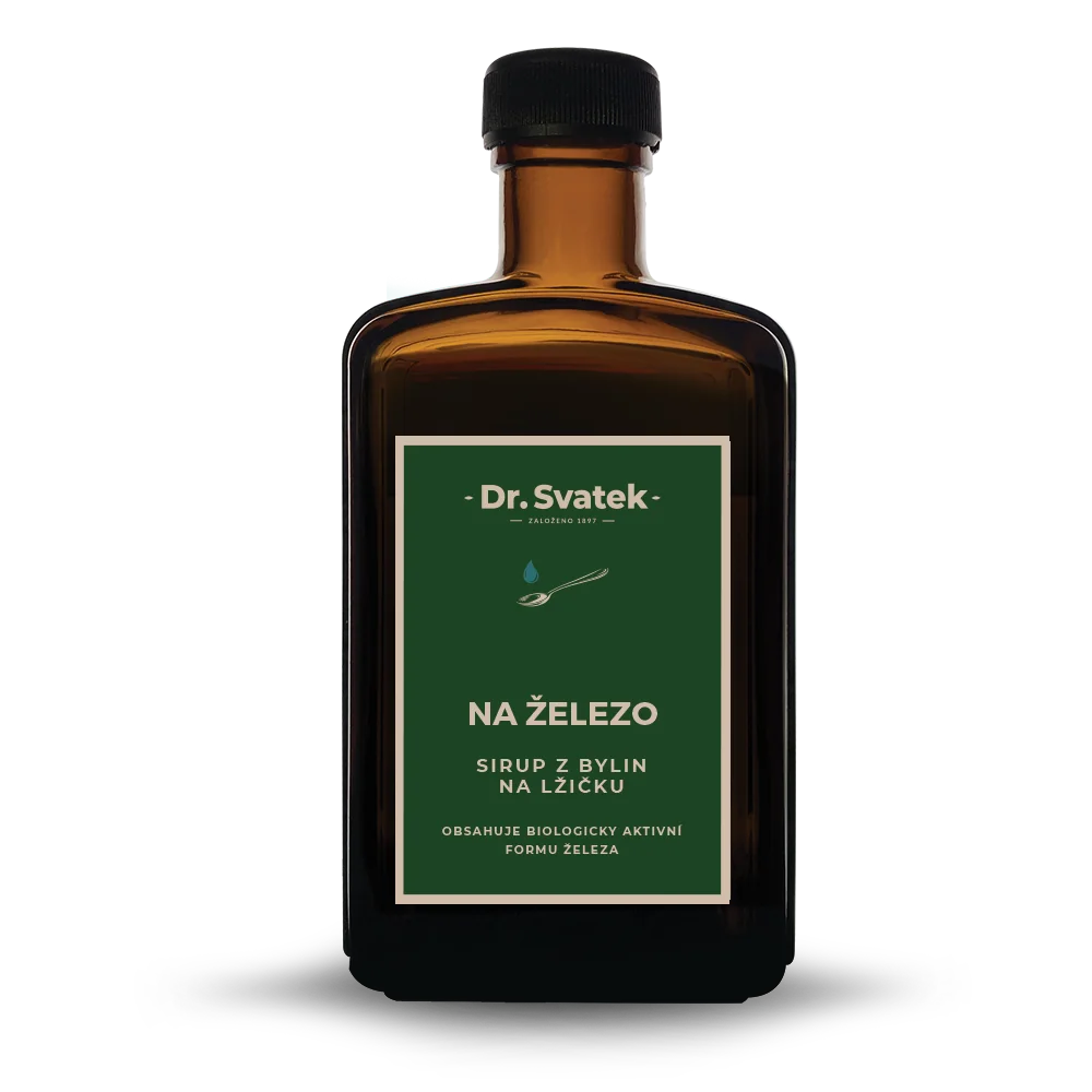 Dr. Svatek Sirup z bylin NA ŽELEZO 250 ml