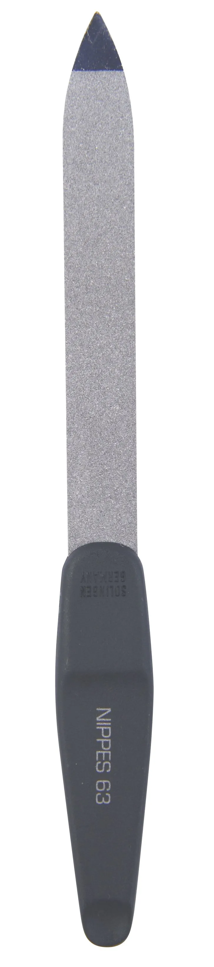 Nippes Solingen Pilník safírový špičatý černý hrubý/jemný 16 cm 1 ks