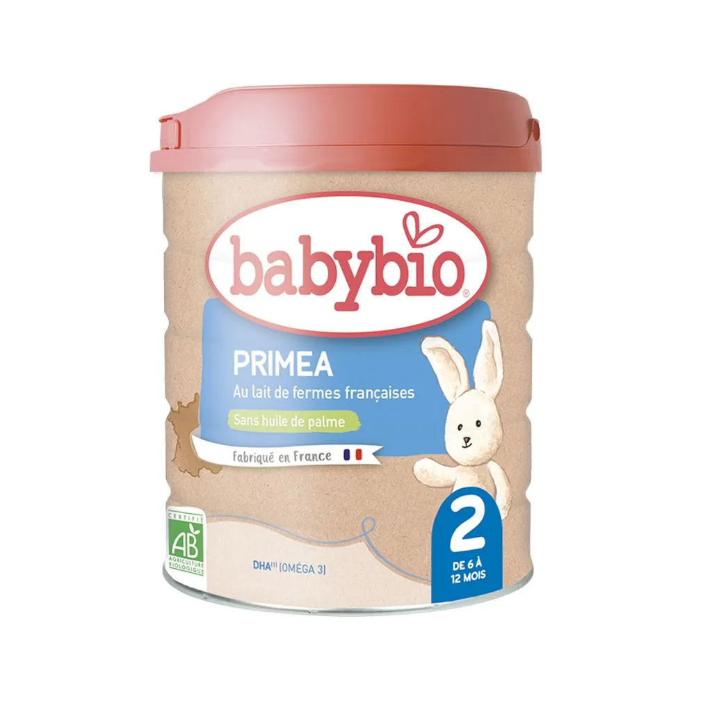 Babybio Primea 2 pokračovací kojenecké BIO mléko 800 g