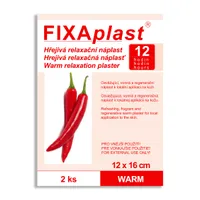 Fixaplast Warm Hřejivá relaxační náplast 2 ks
