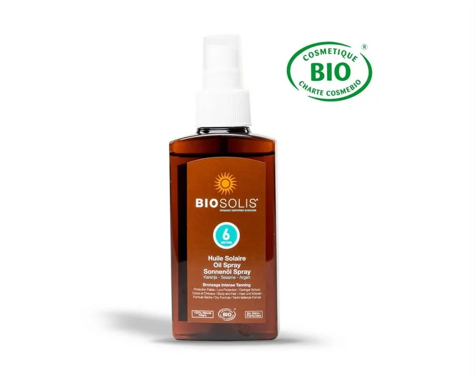 Biosolis SUN OIL SPRAY SPF 6 opalovací olej 125 ml