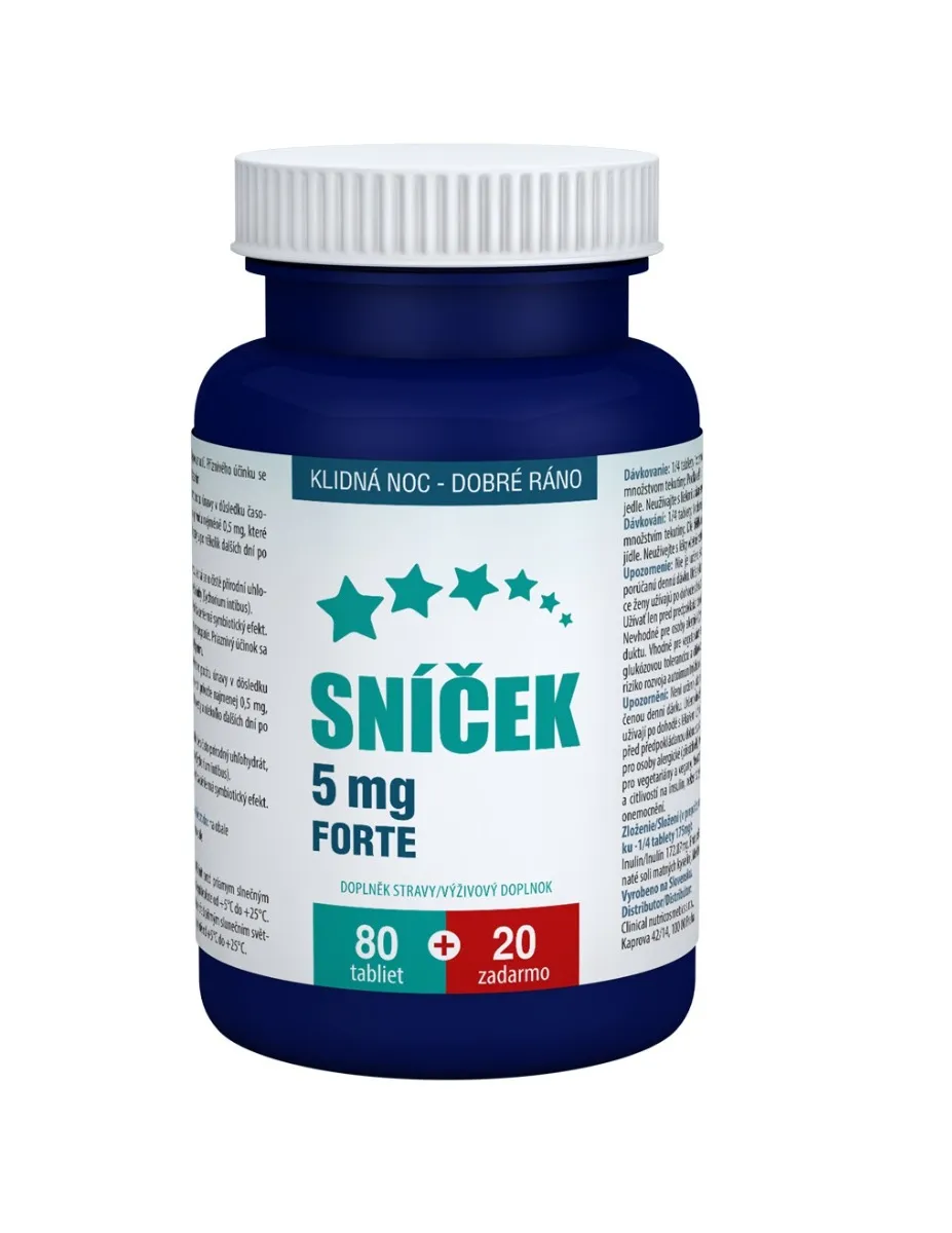 Clinical Sníček 5 mg FORTE