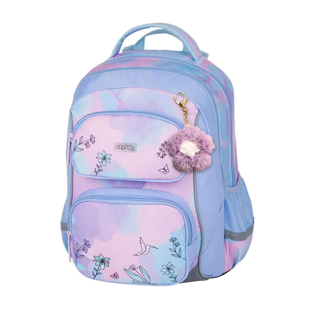 oxybag OXY JUMPER - školní set Kolibřík 3 ks: batoh, penál, sáček batoh, penál, sáček
