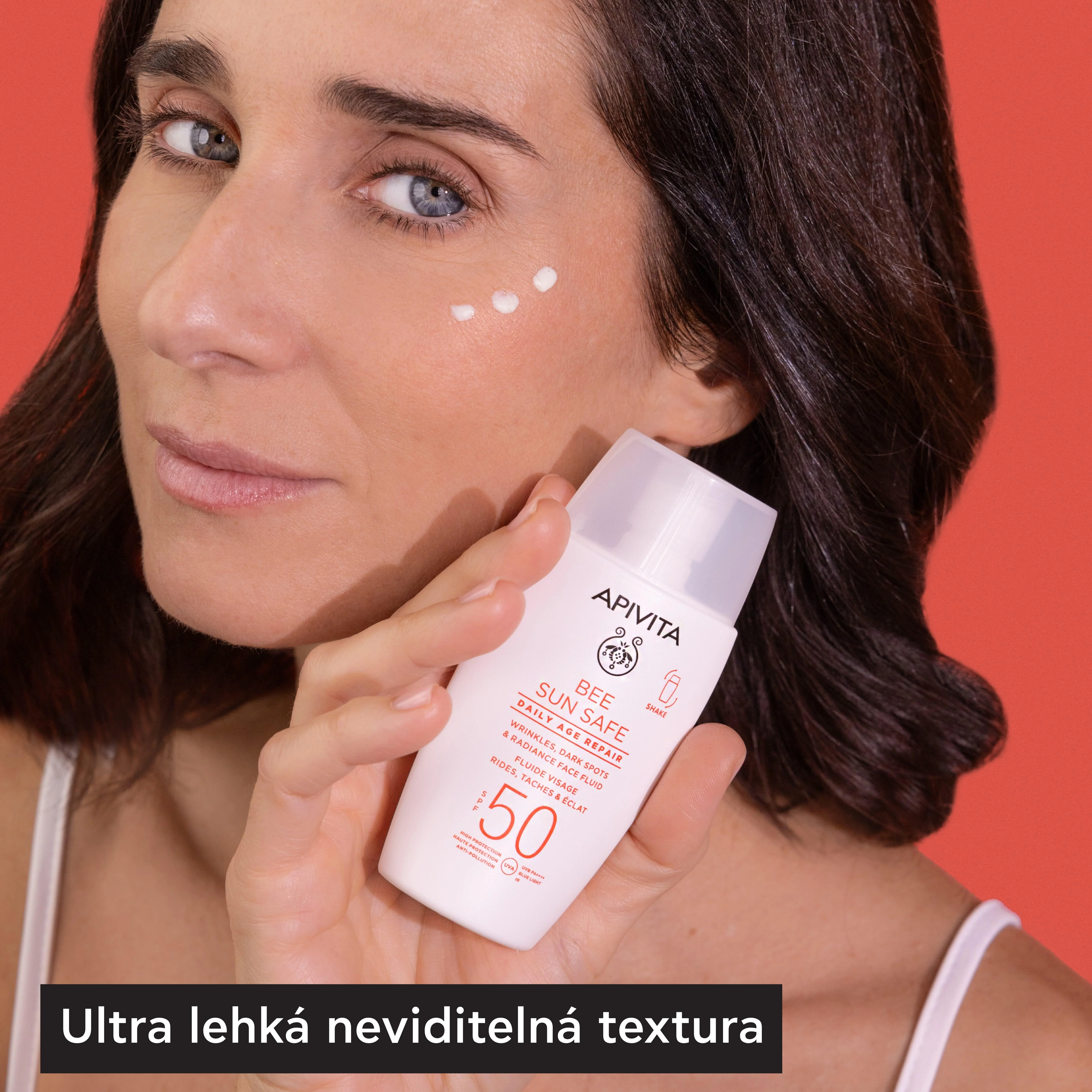 APIVITA Bee Sun Safe Daily Age Repair SPF50 pleťový fluid 50 ml