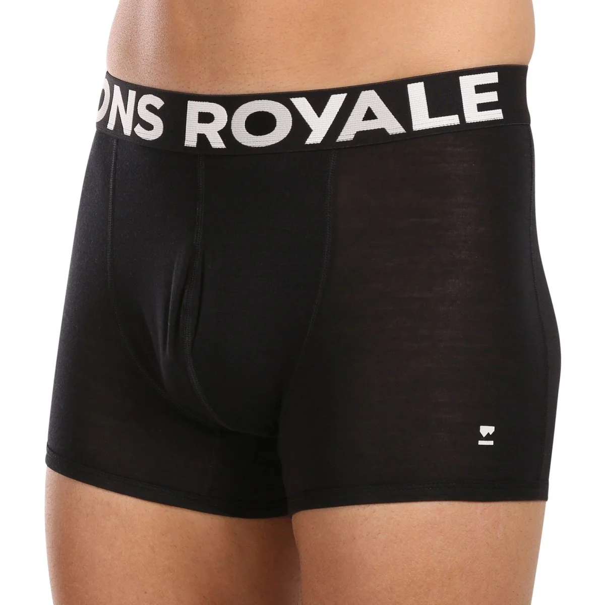 Mons Royale Pánské boxerky černé (100087-1169-001) M