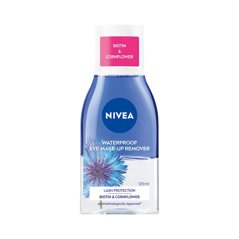 Nivea Dvoufázový odličovač očí s biotinem 125 ml
