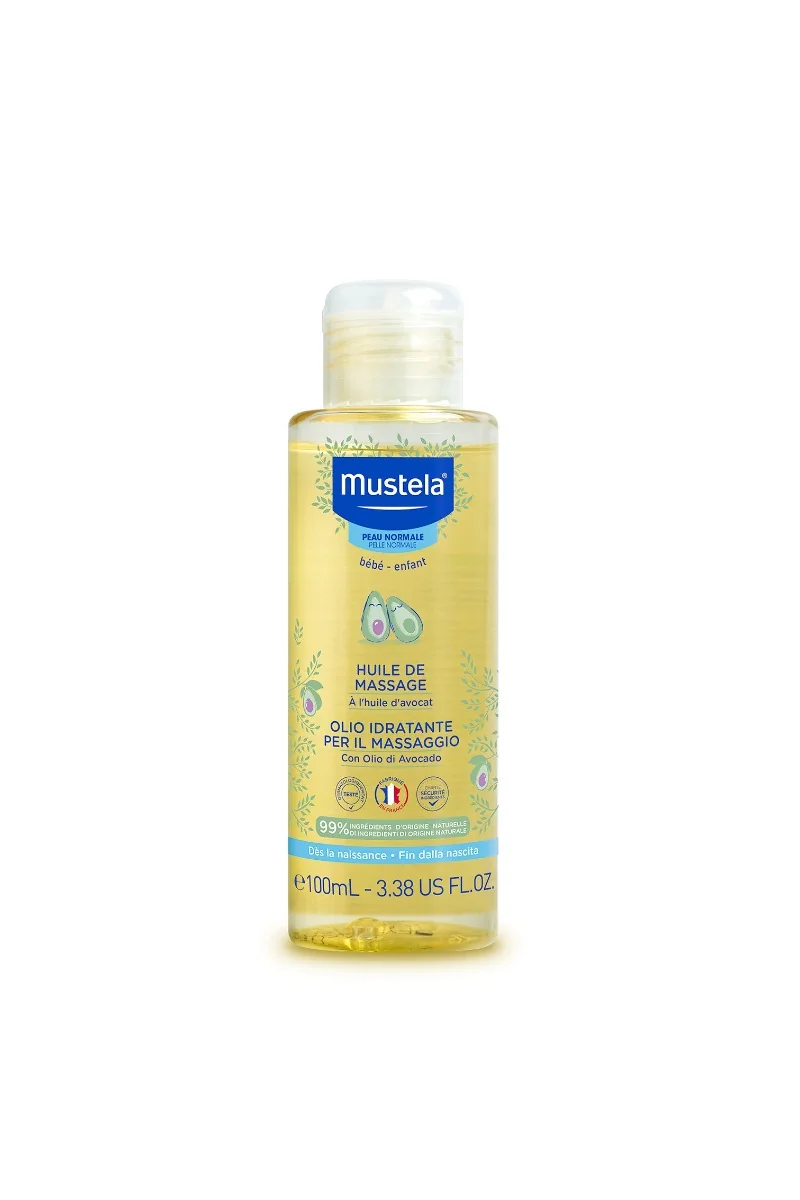 Mustela Kosmetická taška Vanity Pastel s produkty péče o miminko 3 ks