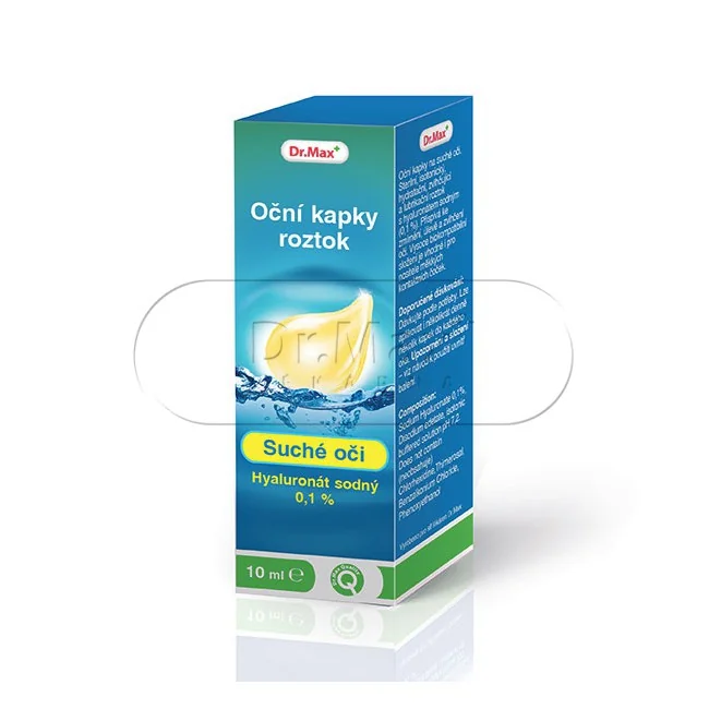 Dr. Max Oční kapky roztok Suché oči 10ml