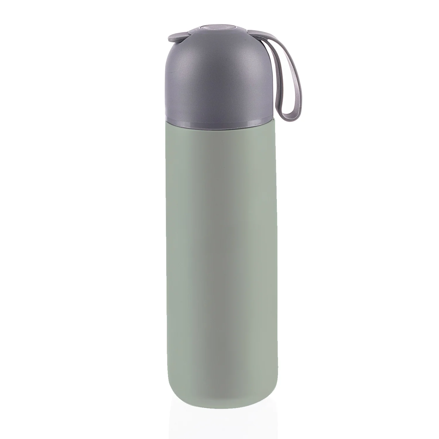 Zopa Termoska na tekutiny se silikonovým držákem 400 ml, Pistacio green 7