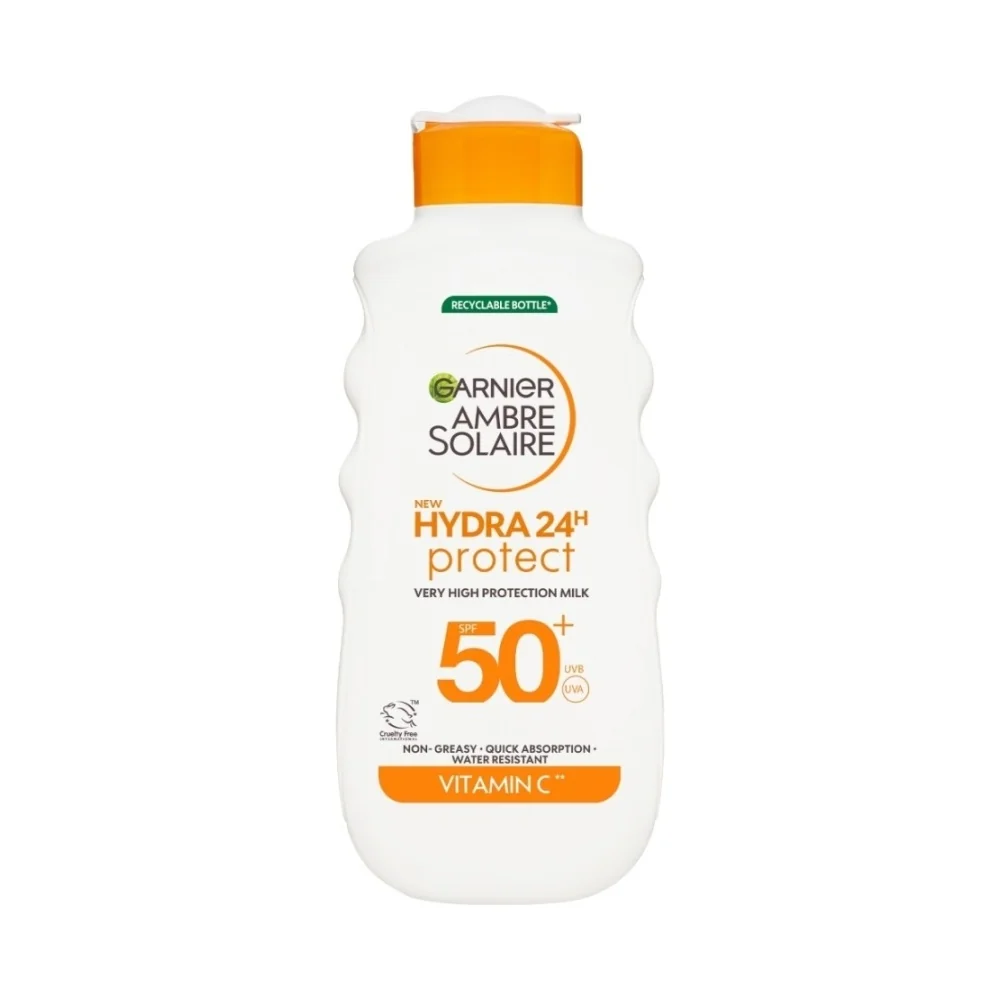 Garnier Ambre Solaire Hydra24h Protect SPF 50 opalovací mléko 175 ml