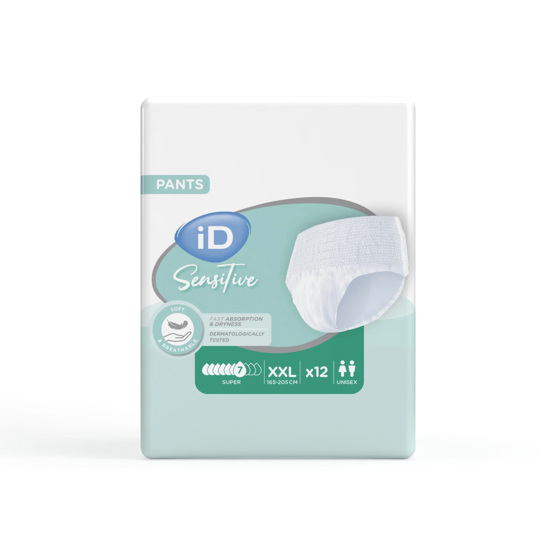 iD Pants Bariatric XXL Super plenkové kalhotky navlékací 12 ks