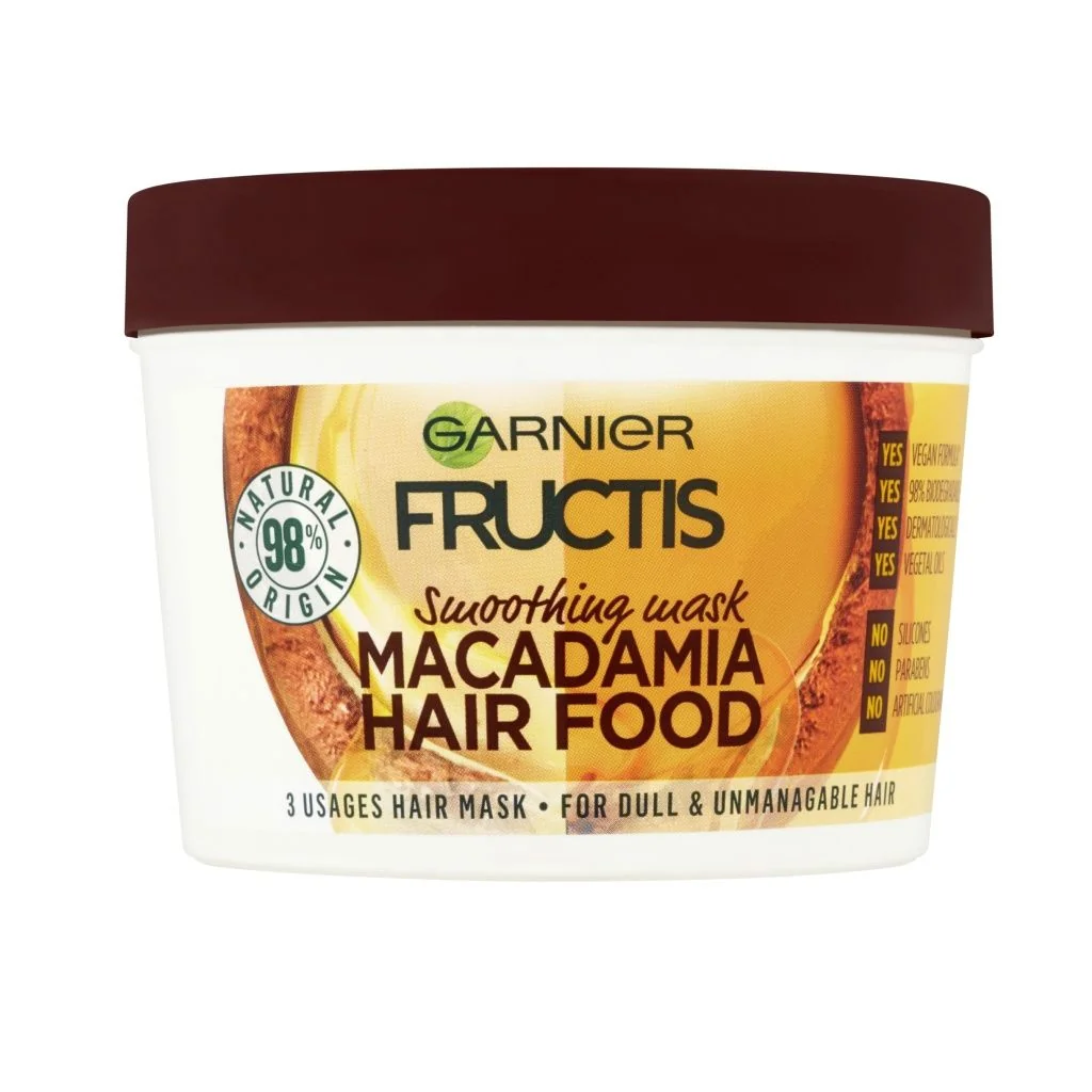 Garnier Fructis Hair Food Macadamia 3v1 maska na vlasy 390 ml