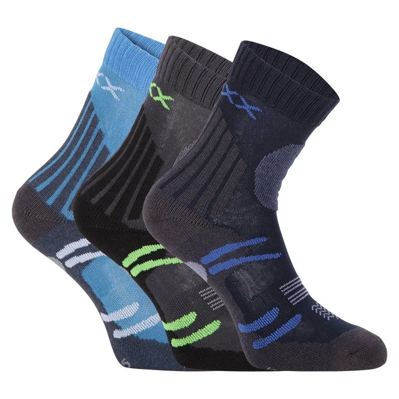 VoXX 3PACK dětské ponožky vícebarevné (Horalik-Mix B) 20/24 