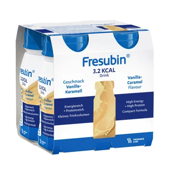 Fresubin 3,2 kcal DRINK Vanilka a karamel 4x125 ml