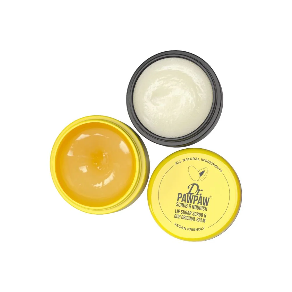 Dr. PAWPAW peeling a balzám na rty 16 g