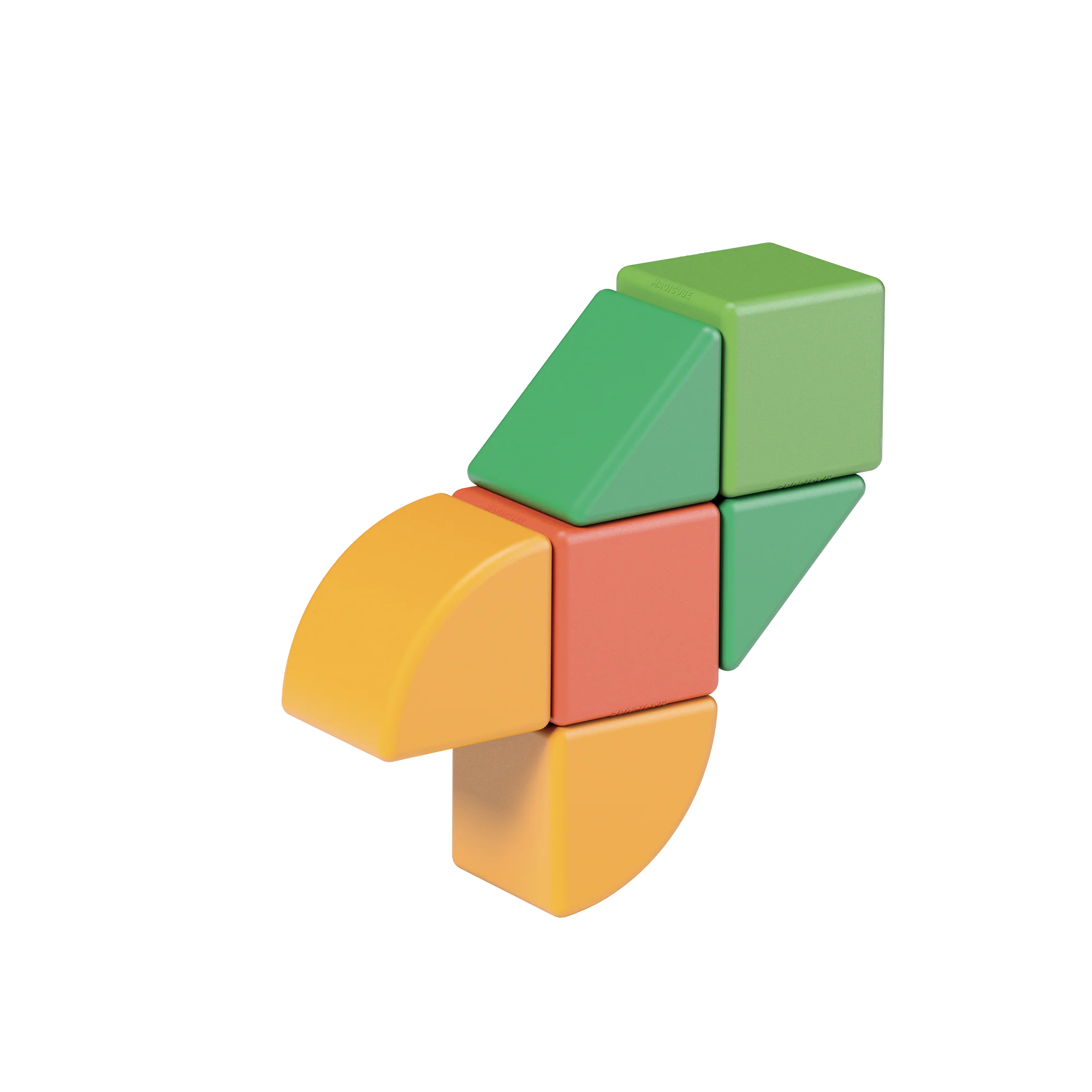 Geomag Magicube Shapes magnetická stavebnice 6 dílků