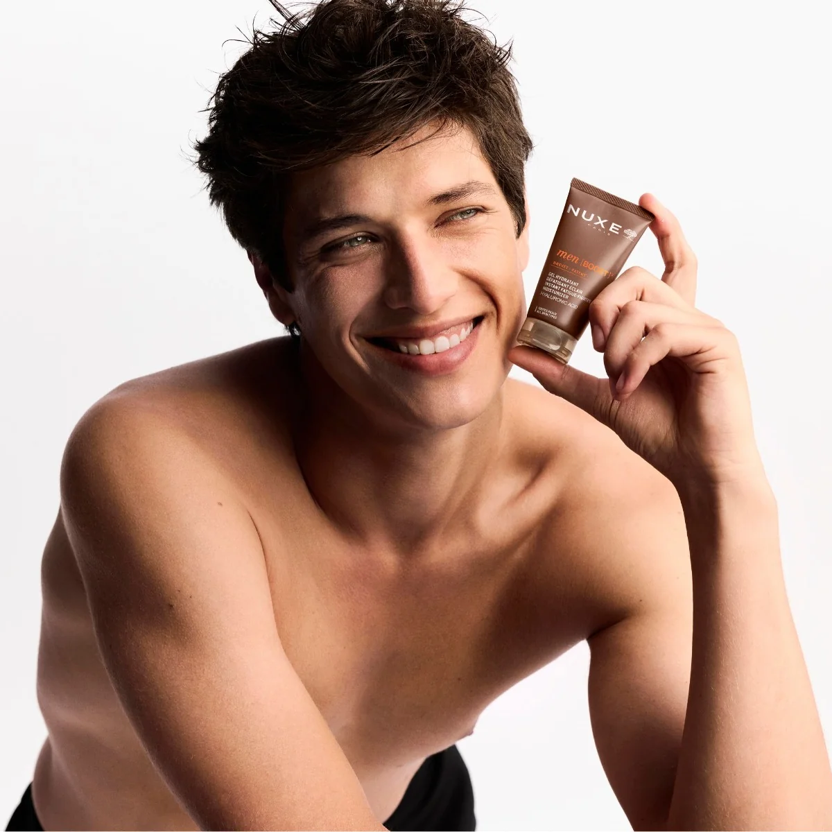 Nuxe Men [Boost]³ Hydratační rozjasňující gel na tvář 50 ml