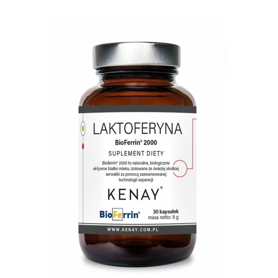 Kenay Laktoferin BioFerrin 2000 30 kapslí