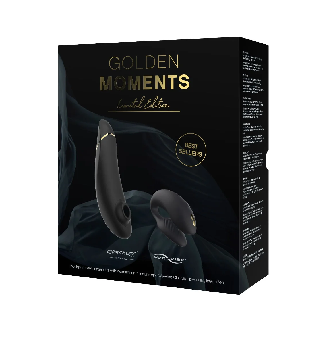 Womanizer Golden Moments Premium + We-Vibe Chorus 