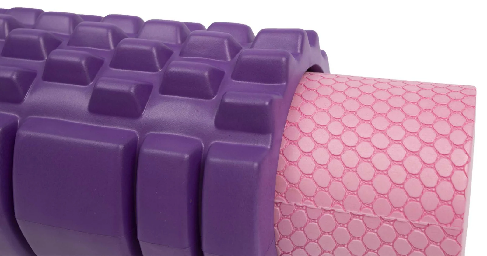 SharpShape Válec na cvičení ROLLER 2v1 fialový 