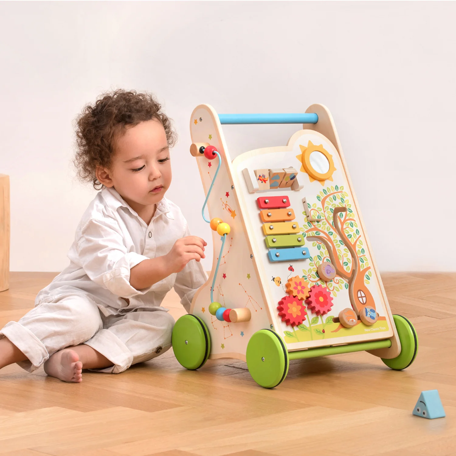 New Classic Toys Multifunkční dřevěné chodítko