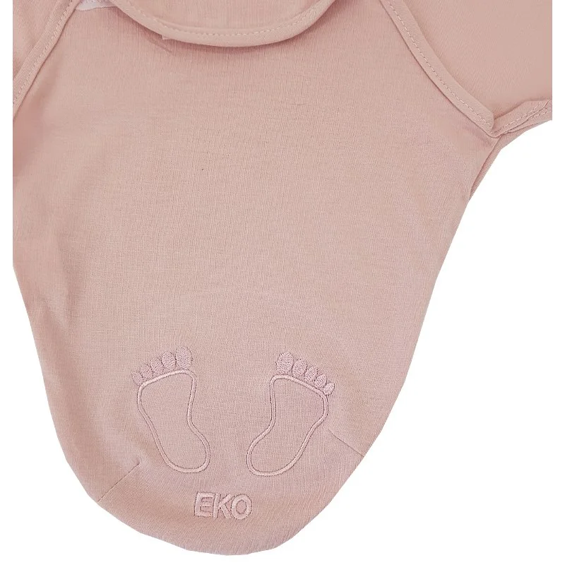 Eko Zavinovačka bavlněná Ulitka Powder pink 3-6 kg