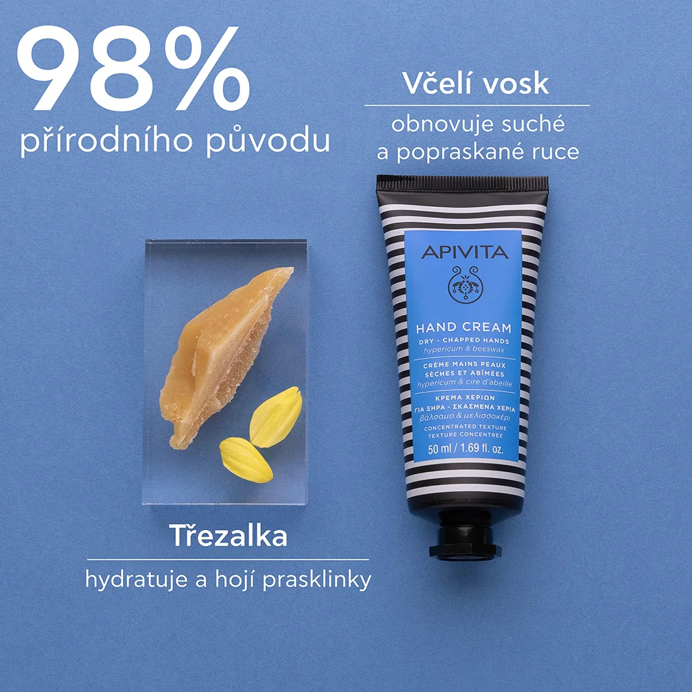 APIVITA Hand Cream Dry-Chapped Hands krém na suché ruce 50 ml