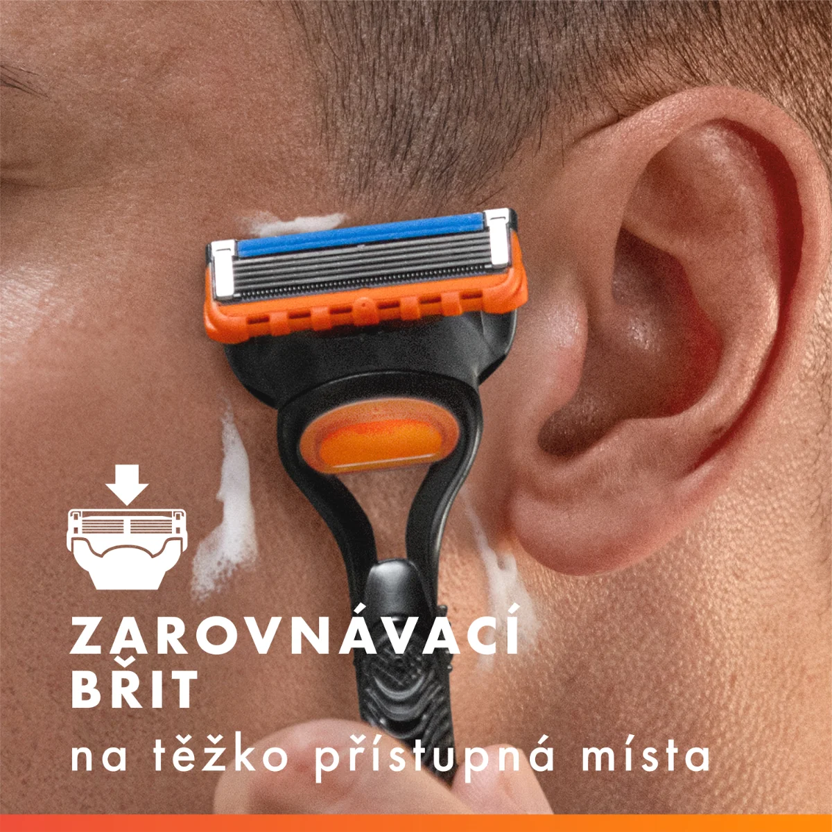 Gillette Fusion5 Manual pánský holicí strojek + 2 hlavice